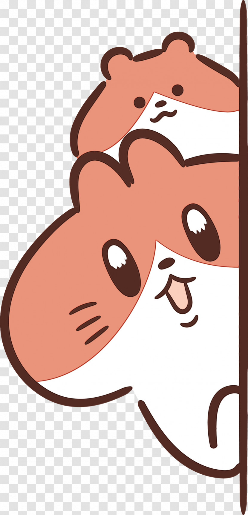 Snout Face Cat-like Cartoon Character Transparent PNG