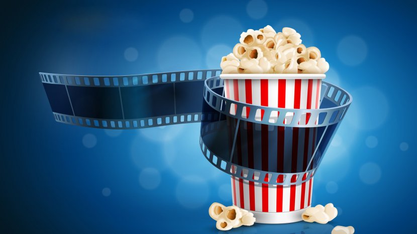 Popcorn Discount Theater Film Cinema - Movie Theatre Transparent PNG