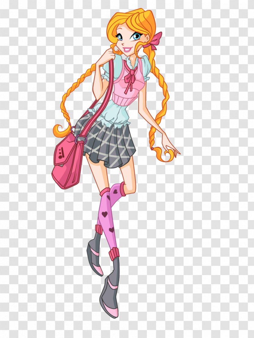 Flora Roxy Witch Fan Art - Frame - Cartoon Transparent PNG