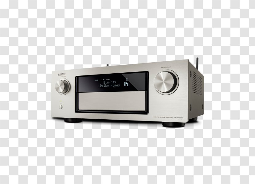 AV Receiver Denon AVR X4400H DTS Dolby Atmos - Truehd - Audio Transparent PNG