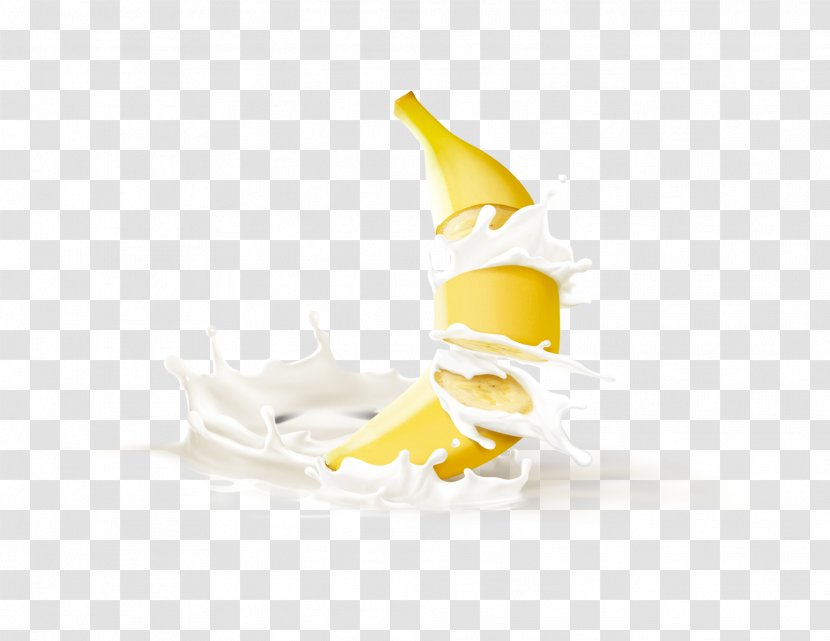 Cows Milk Banana Icon - Yellow - Ballistocardiogram Transparent PNG