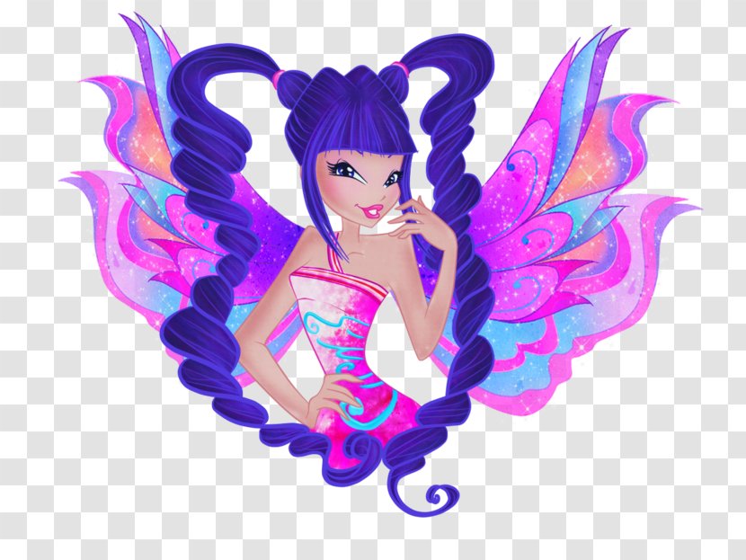 Musa Stella Mythix Clip Art - Fairy - Glitter Emoticon Transparent PNG