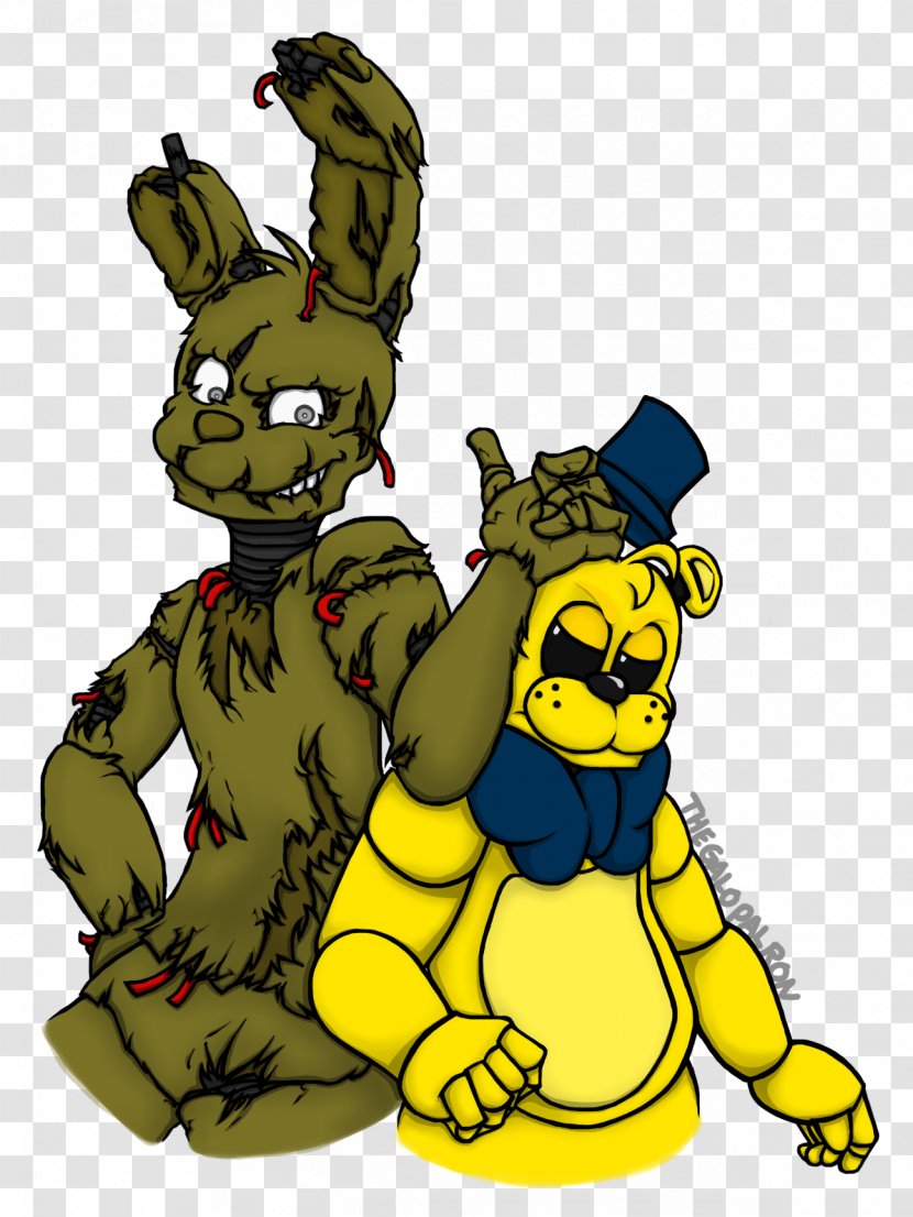 Five Nights At Freddy's 3 2 Drawing Pizzaria - Flower - Golden Freddy Transparent PNG