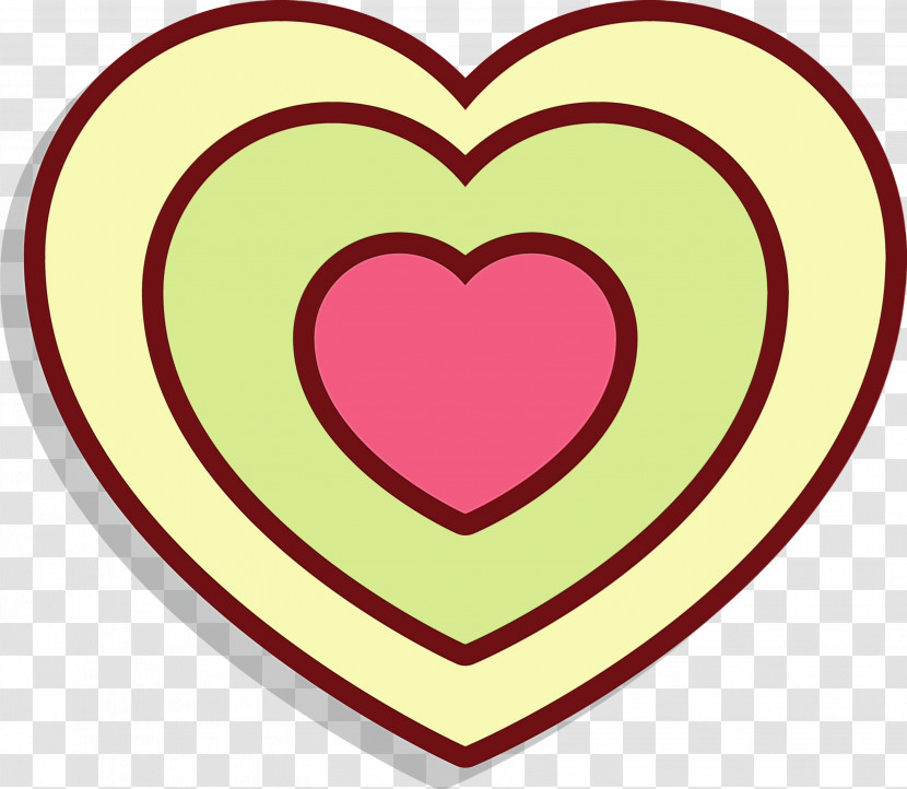 Line Area Heart M-095 Transparent PNG