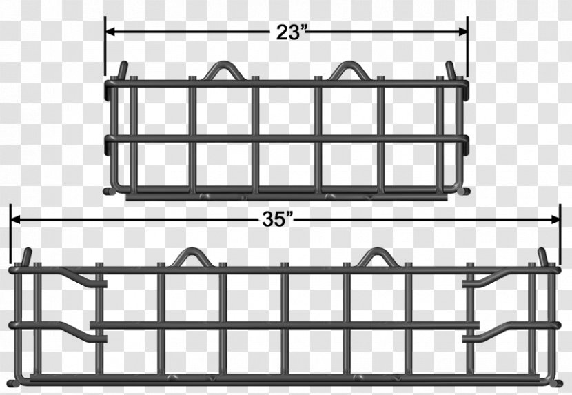 Surface Combustion Furnace Basket Fence Cooley Wire Products Manufacturing Co - Black And White Transparent PNG