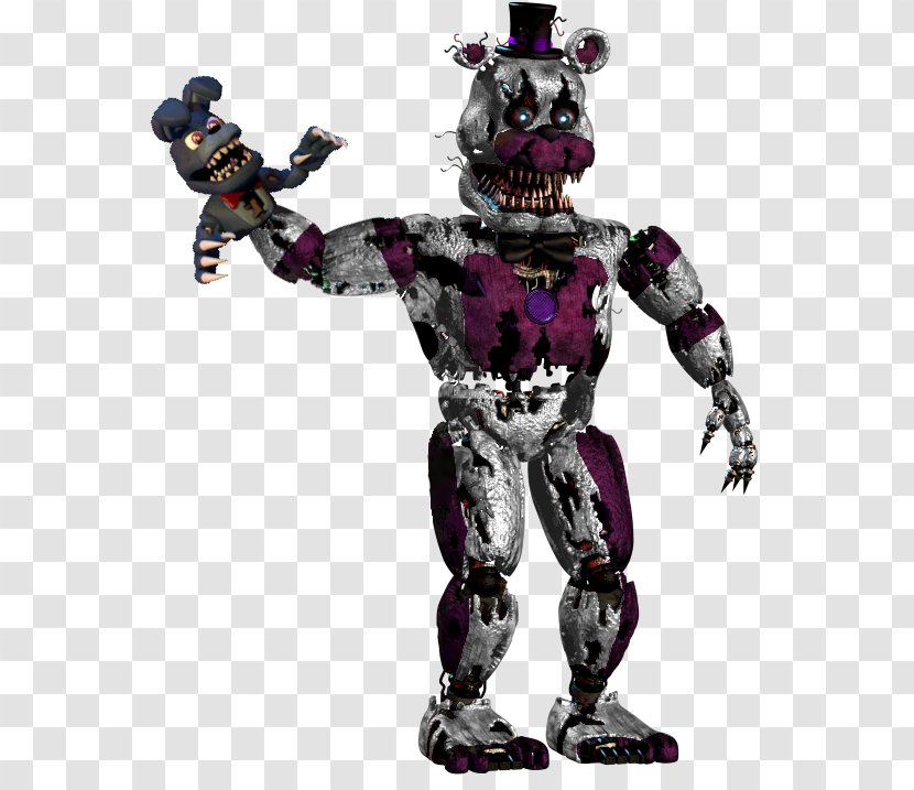 Robot Character Fiction - Fictional - Funtime Freddy Transparent PNG