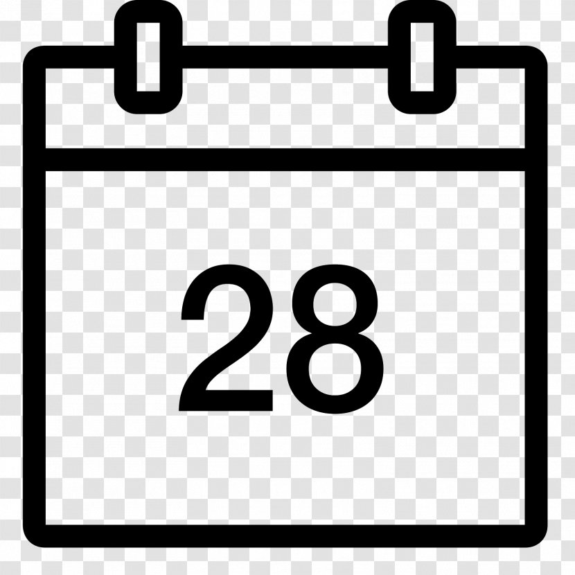 Calendar Date Day - Rectangle - Month Transparent PNG