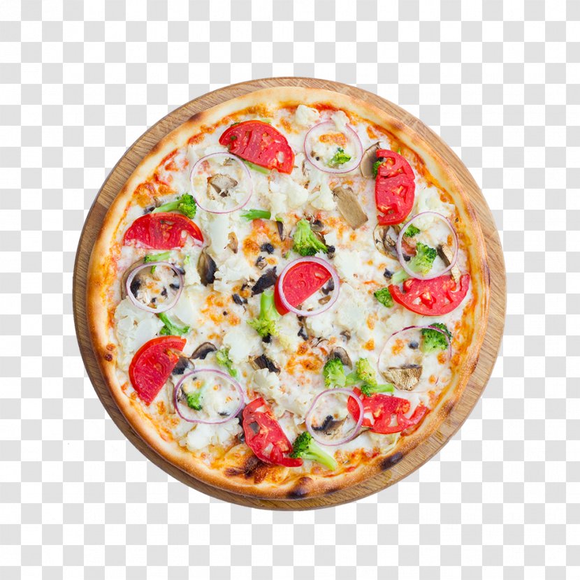 California-style Pizza Sicilian Cuisine Cheese - California Style Transparent PNG