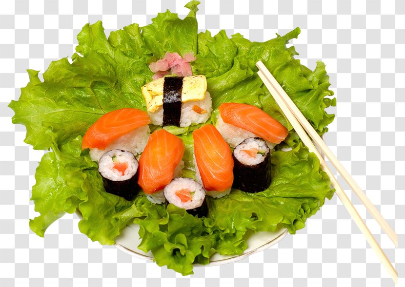 Sushi Japanese Cuisine Sashimi California Roll Makizushi Transparent PNG