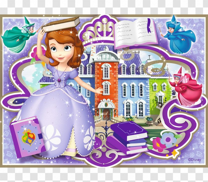 Jigsaw Puzzles Set Game Princess - Sofia The First - Sophia Transparent PNG