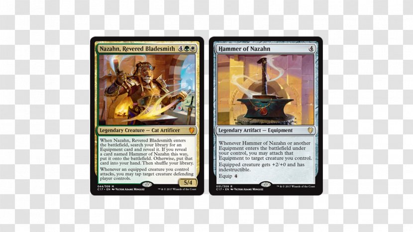 Magic: The Gathering Commander Nazahn, Revered Bladesmith Hammer Of Nazahn 2017 - Weapon - Game Transparent PNG