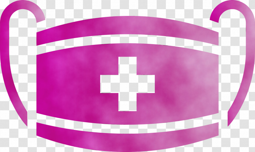 Pink Purple Cross Violet Symbol Transparent PNG