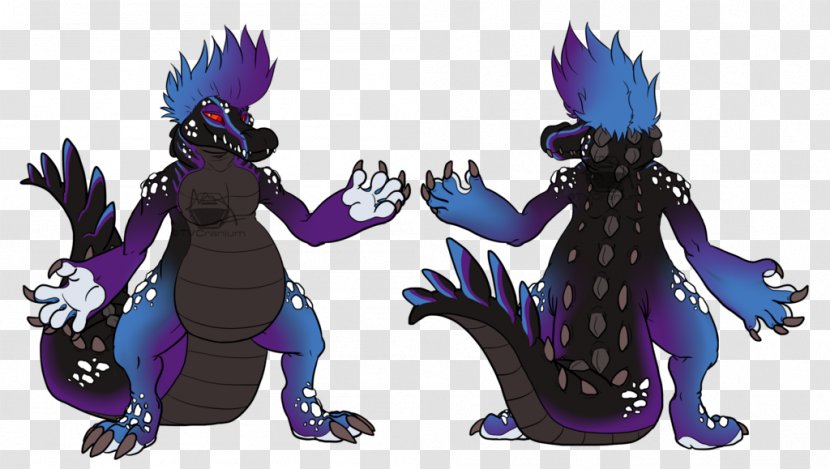 Dragon Cartoon Legendary Creature Supernatural - Purple - 1300 Crocodile Transparent PNG