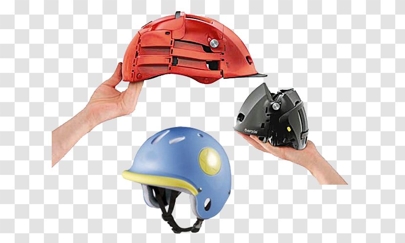 Bicycle Helmet Folding Cycling - Hard Hat - Safe Transparent PNG