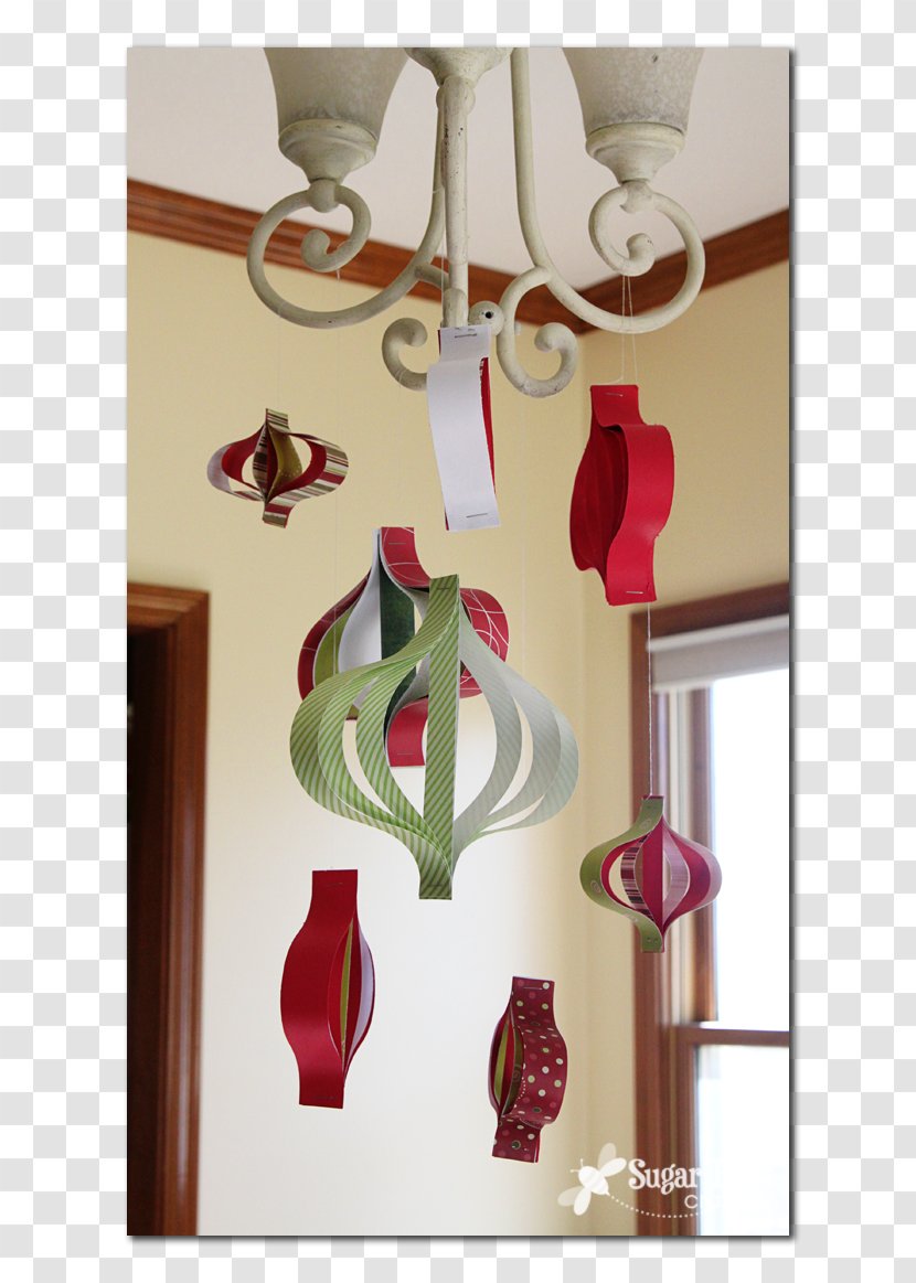 Paper Christmas Ornament Craft Decoration - Liz Beebe - Strips Transparent PNG