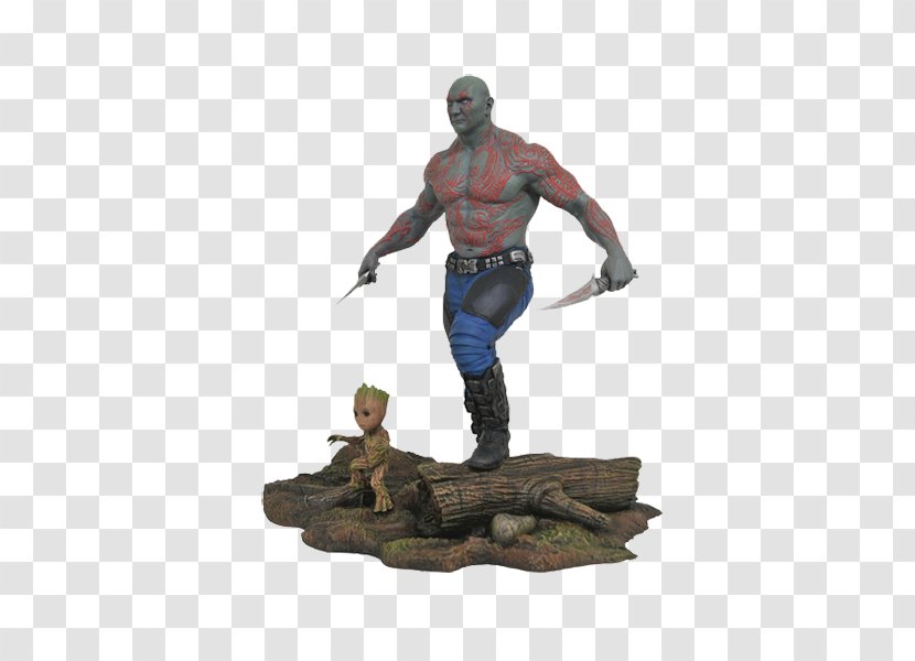 Drax The Destroyer Groot Star-Lord Rocket Raccoon Gamora - Marvel Legends Transparent PNG