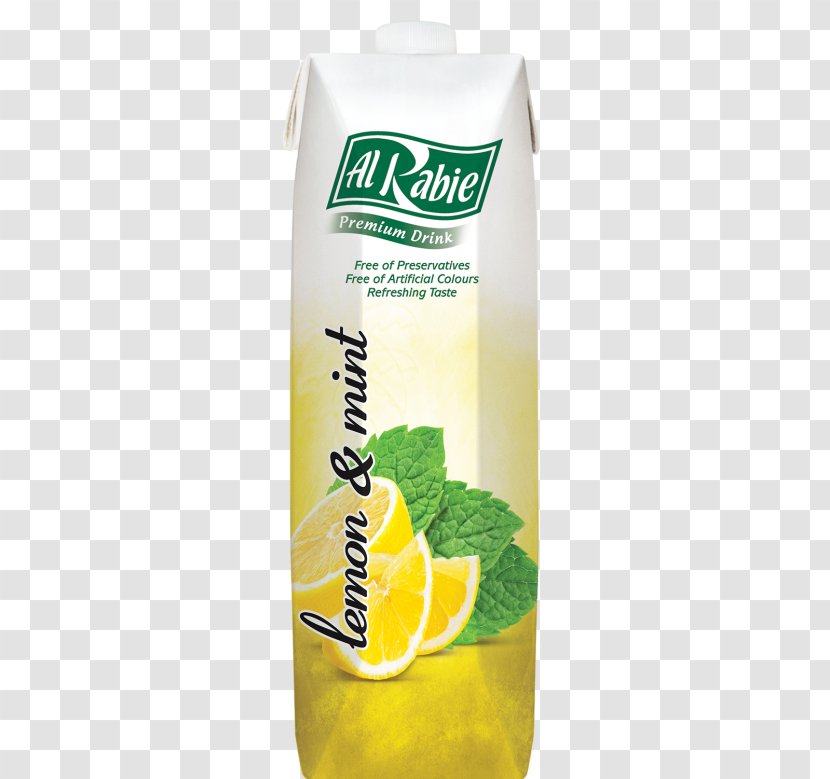 Lemon Juice Lime - Drink - Mint Transparent PNG