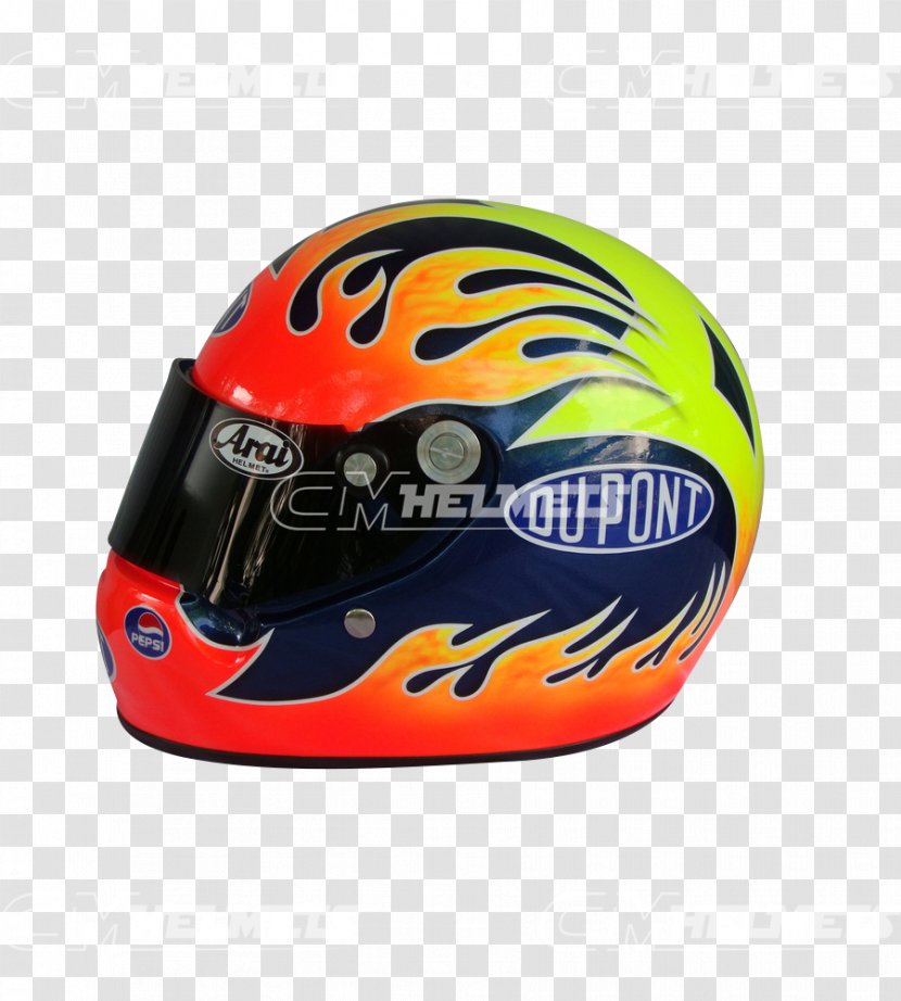 Motorcycle Helmets Bicycle Personal Protective Equipment Sporting Goods - Helmet - Nascar Transparent PNG