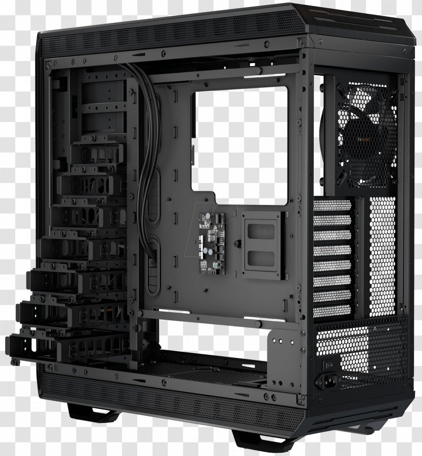 Computer Cases & Housings Power Supply Unit Be Quiet! ATX MacBook Pro - Case Transparent PNG