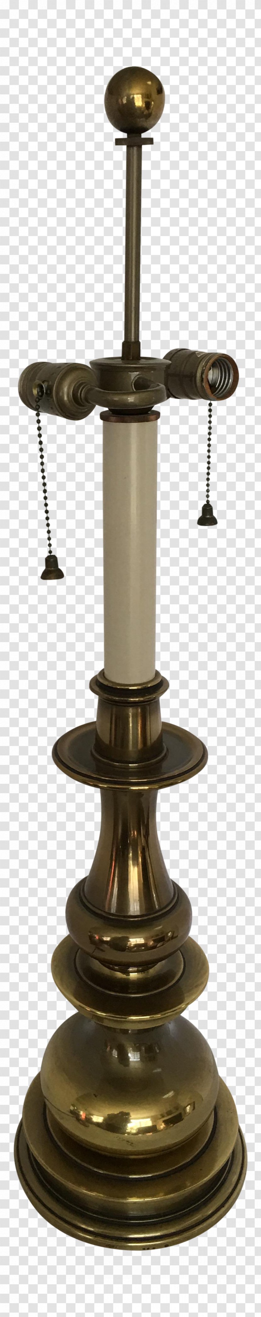 Brass Electric Light Baluster Candlestick Table - Floor Transparent PNG