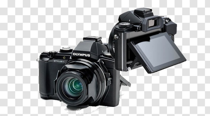 Point-and-shoot Camera Photography Olympus Lens - Stylus Transparent PNG