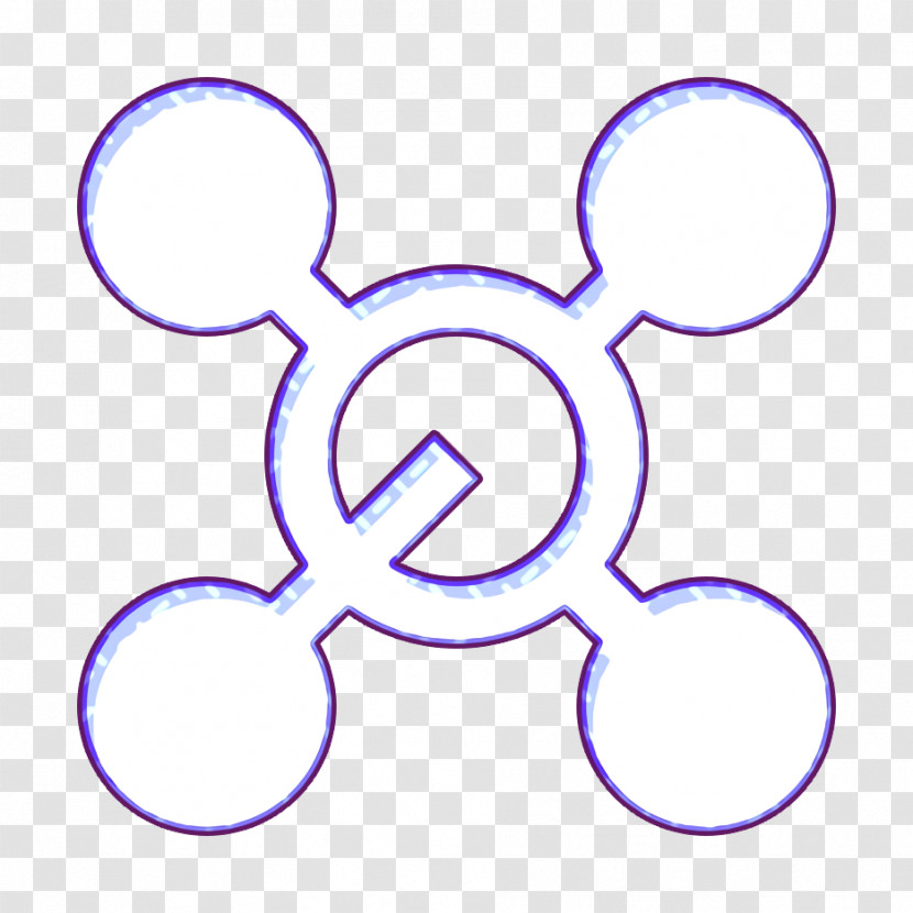 Physics And Chemistry Icon Molecule Icon Molecular Icon Transparent PNG