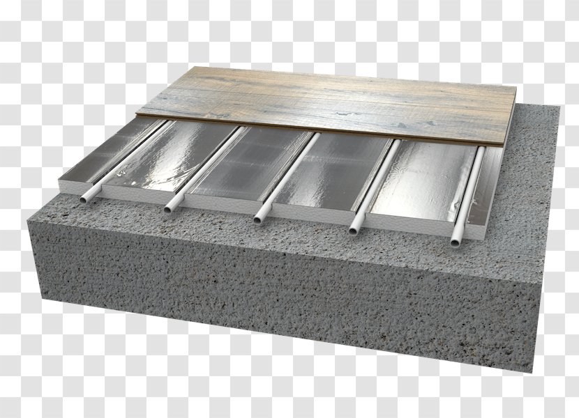 Underfloor Heating System Architectural Engineering Joist - Electricity - Timber Battens Seating Top View Transparent PNG