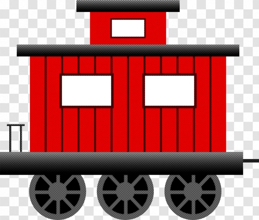 Vehicle Rolling Stock Railroad Car House Cart - Train Transparent PNG