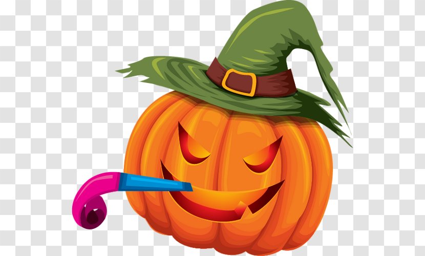 Jack-o'-lantern Pumpkin Halloween Illustration Drawing - Calabaza Transparent PNG