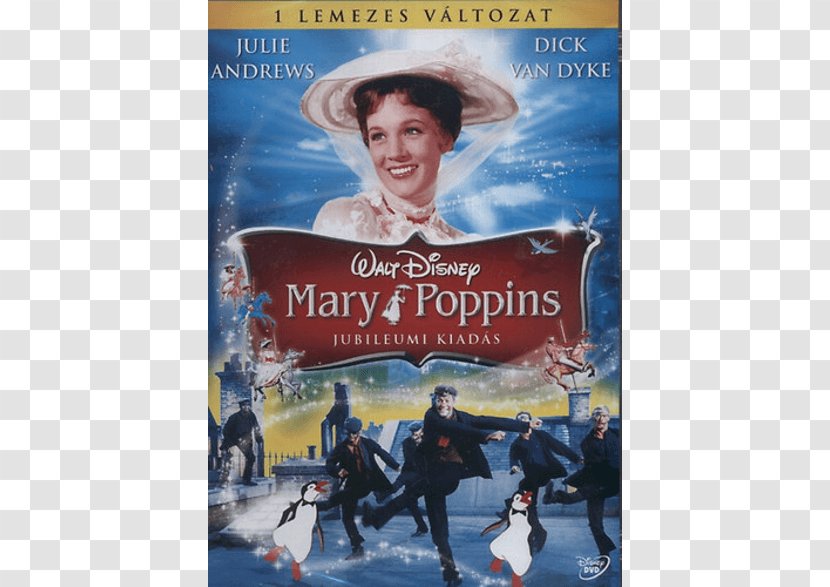 Mary Poppins DVD Film Compact Disc Image - PoPpins Transparent PNG