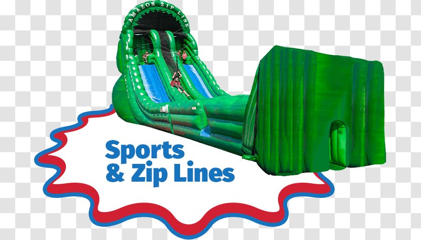 Water Slide Zip-line Inflatable Bouncers Playground - Bounce House Transparent PNG