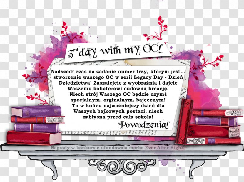 Advertising Brand - Text - Ever After High Legacy Day Transparent PNG