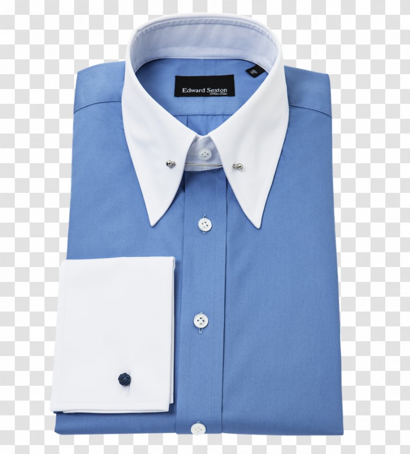 T-shirt Dress Shirt Collar Button - Sleeve - White Transparent PNG