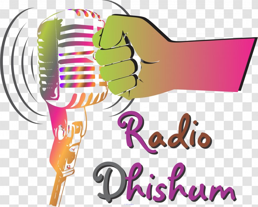 Internet Radio Dhishum Bollywood Station - Pink - Ad Clipart Transparent PNG