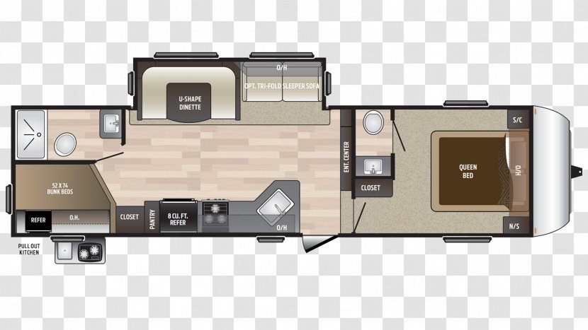 Fifth Wheel Coupling Campervans Keystone RV Co Caravan Price - Floor Plan Transparent PNG