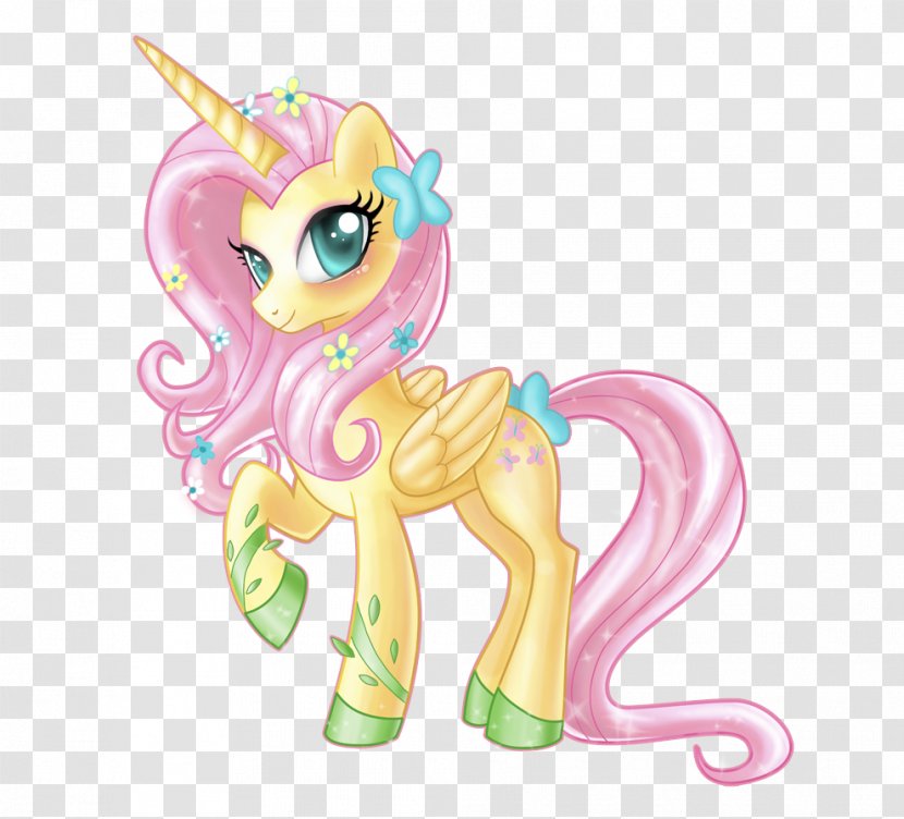 Fluttershy Pony Rarity Winged Unicorn Twilight Sparkle - My Little Transparent PNG