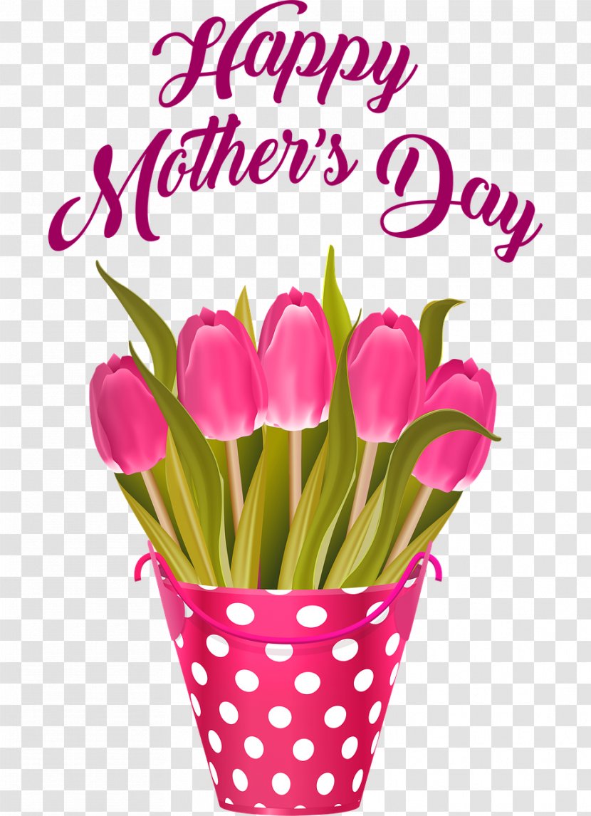 Mother's Day Brunch Buffet At Hidden Valley Image - Flowerpot - Congratulation Mothers Png Pink Tulips Transparent PNG