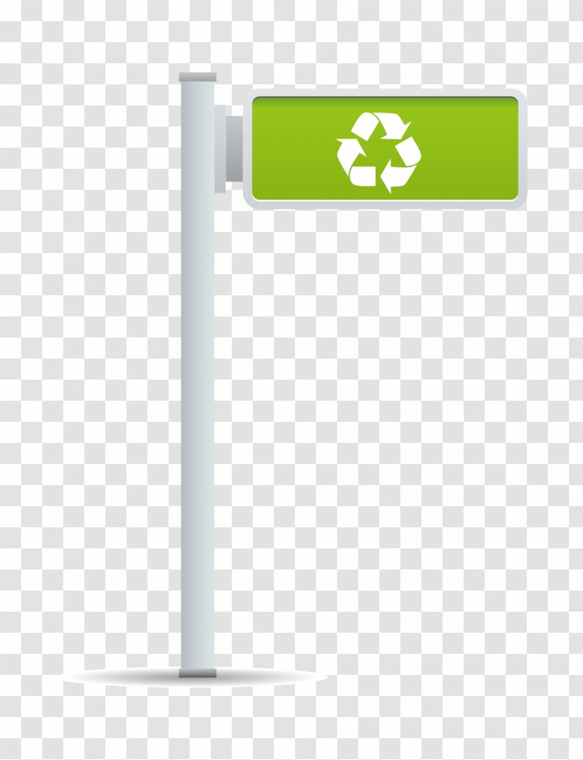 Paper Recycling Bin Material - Green - Recyclable Flag Transparent PNG
