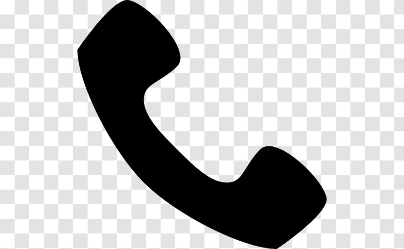 Mobile Phones Telephone Call Logo - Black Transparent PNG