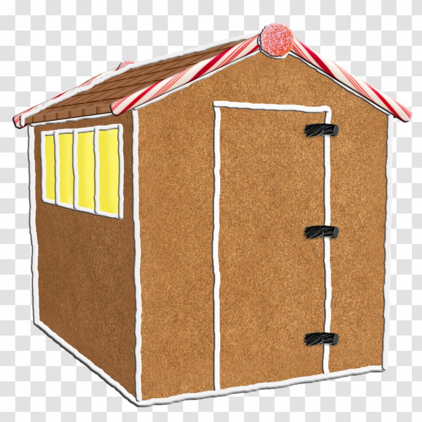 Shed Gingerbread House Hansel And Gretel - Outdoor Structure - The Surface Of Golden Crony Transparent PNG