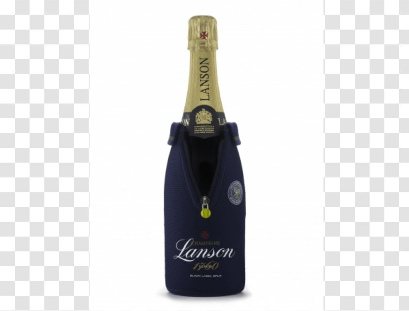 The Championships, Wimbledon Champagne Lanson Sparkling Wine - Alcoholic Beverage Transparent PNG