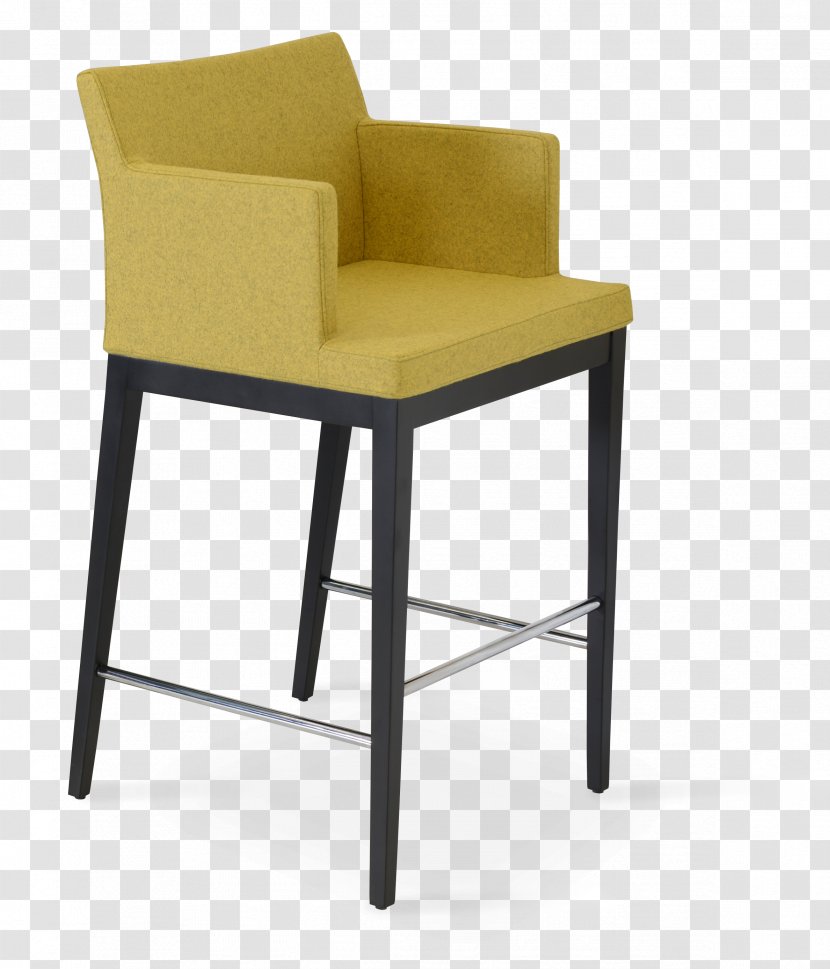 Bar Stool Table Chair Upholstery - Seat - Four Legs Transparent PNG