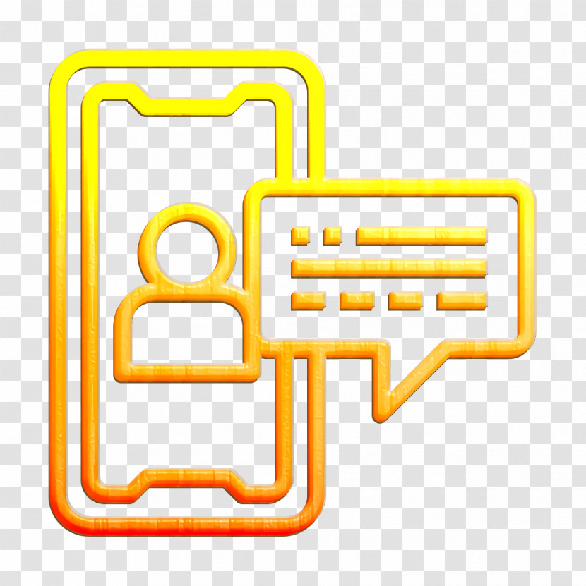 Contact Icon Office Stationery Icon Smartphone Icon Transparent PNG
