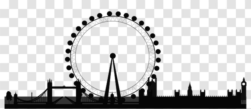 London Eye Ferris Wheel Amusement Park Steering - Spoke - Eyes Transparent PNG
