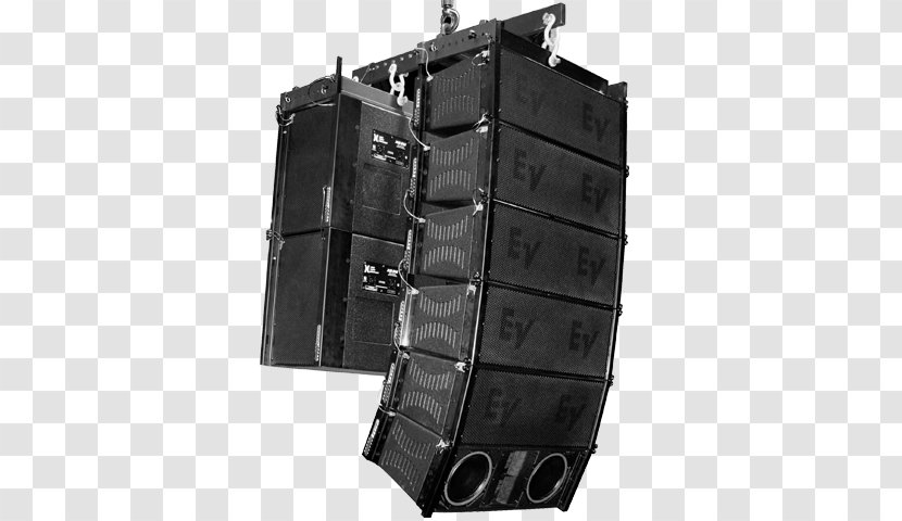 Line Array Sound Electro-Voice Loudspeaker Enclosure - Cartoon Transparent PNG