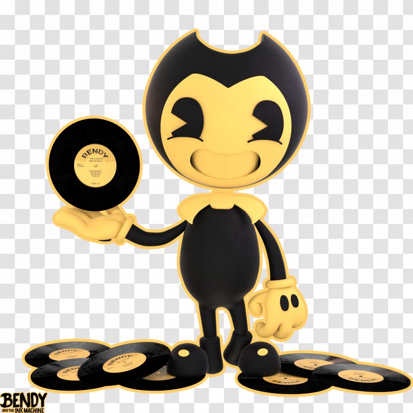 Bendy And The Ink Machine Art TheMeatly Games Clip - Membrane Winged Insect - Demon Angel Transparent PNG