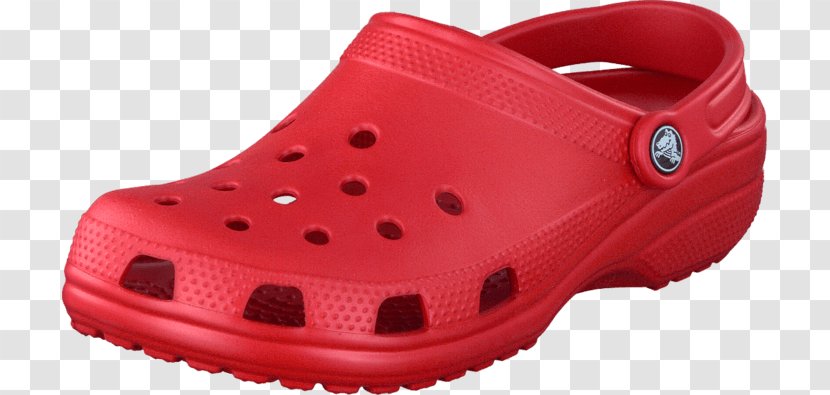 Slipper Crocs Shoe Red Sandal 