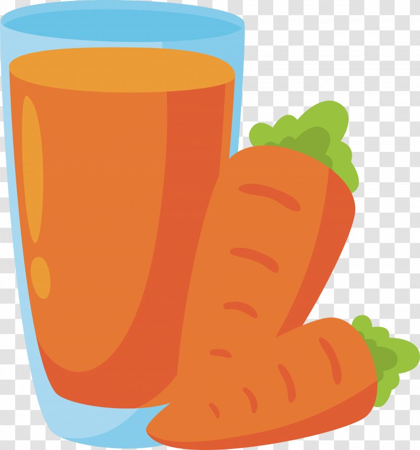 Orange Juice Carrot Apple - Drink Transparent PNG