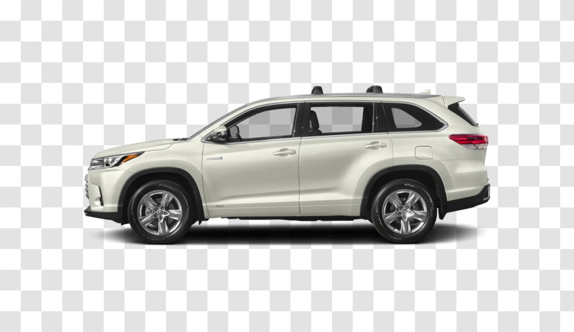 2018 Toyota Highlander Hybrid Limited Platinum Car XLE Sport Utility Vehicle - Mid Size Transparent PNG