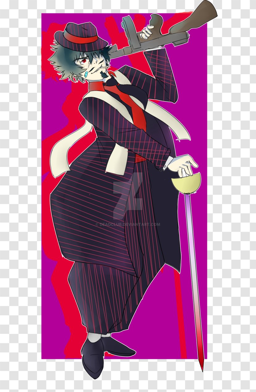 Costume Design Poster Cartoon Character - Magenta - Pachuco Transparent PNG